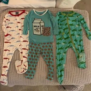 Kickee Pants Baby Pajamas 6-12 mo.